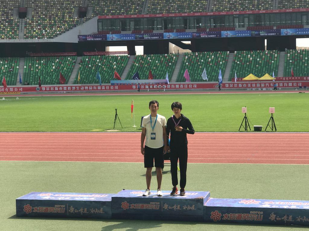 我校田径健儿在全国大学生田径锦标赛中突破历