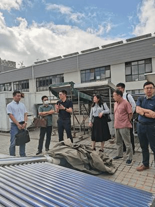 昆明市绿色能源产业链长办公室到我校能环学院进行调研交流