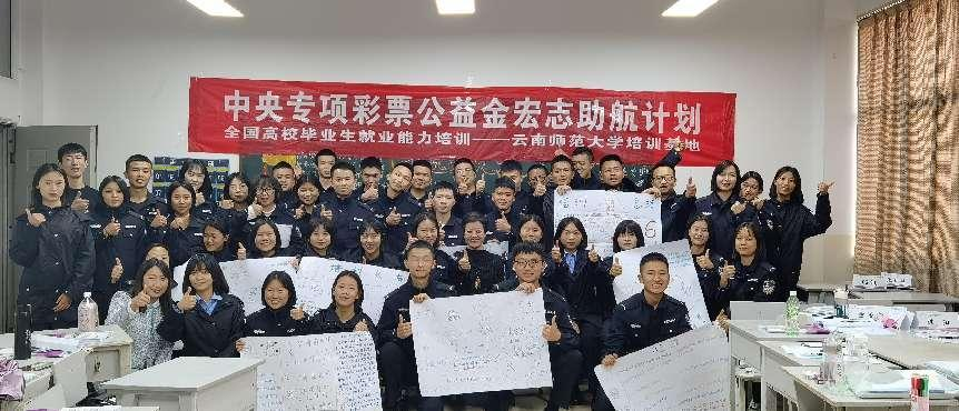 2022年“宏志助航”全国高校毕业生就业能力培训云南师范大学基地培训班顺利开班